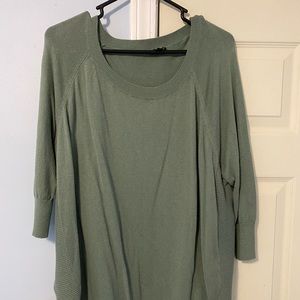 Express 3/4 sleeve Tunic Sweater